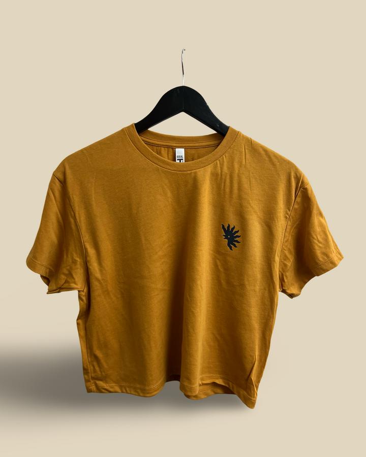 women’s sun rooster crop top